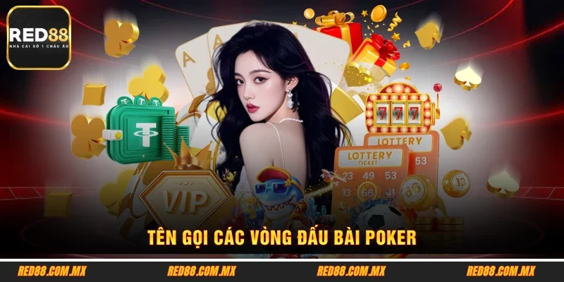 Tên gọi các vòng đấu bài poker